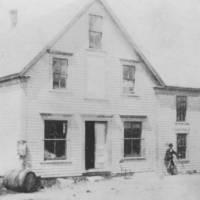 Le principal magasin général de J. H. Porter & Co., circa 1900, situé à Tusket Wedge, Nouvelle-Écosse.