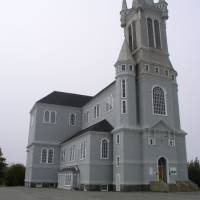 L'Église de Sainte-Marie, en l'honneur de la Vierge Marie, Pointe-de-l'Église
